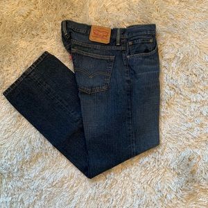 Levi blue jeans